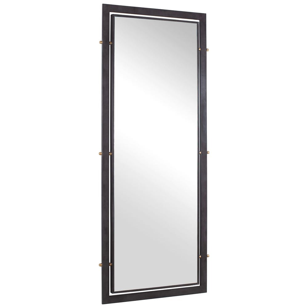 Uttermost Westley Tall Deep Bronze Finish Mirror - Image 3