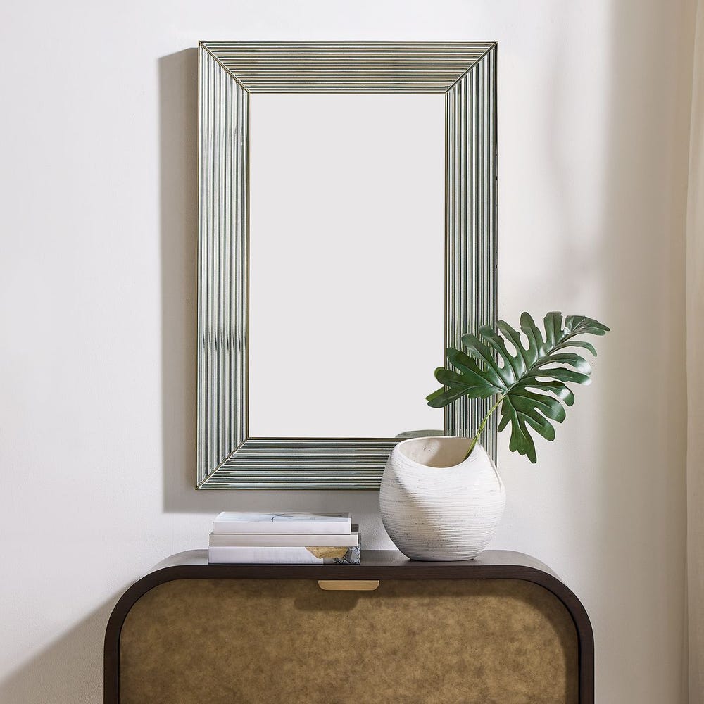 Uttermost Illuminate Ribbed Layers Mirror - Image 1