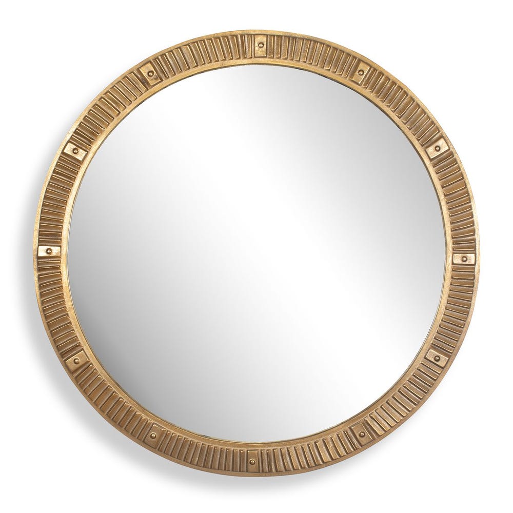 Uttermost Heart Of Gold Round Mirror - Image 1