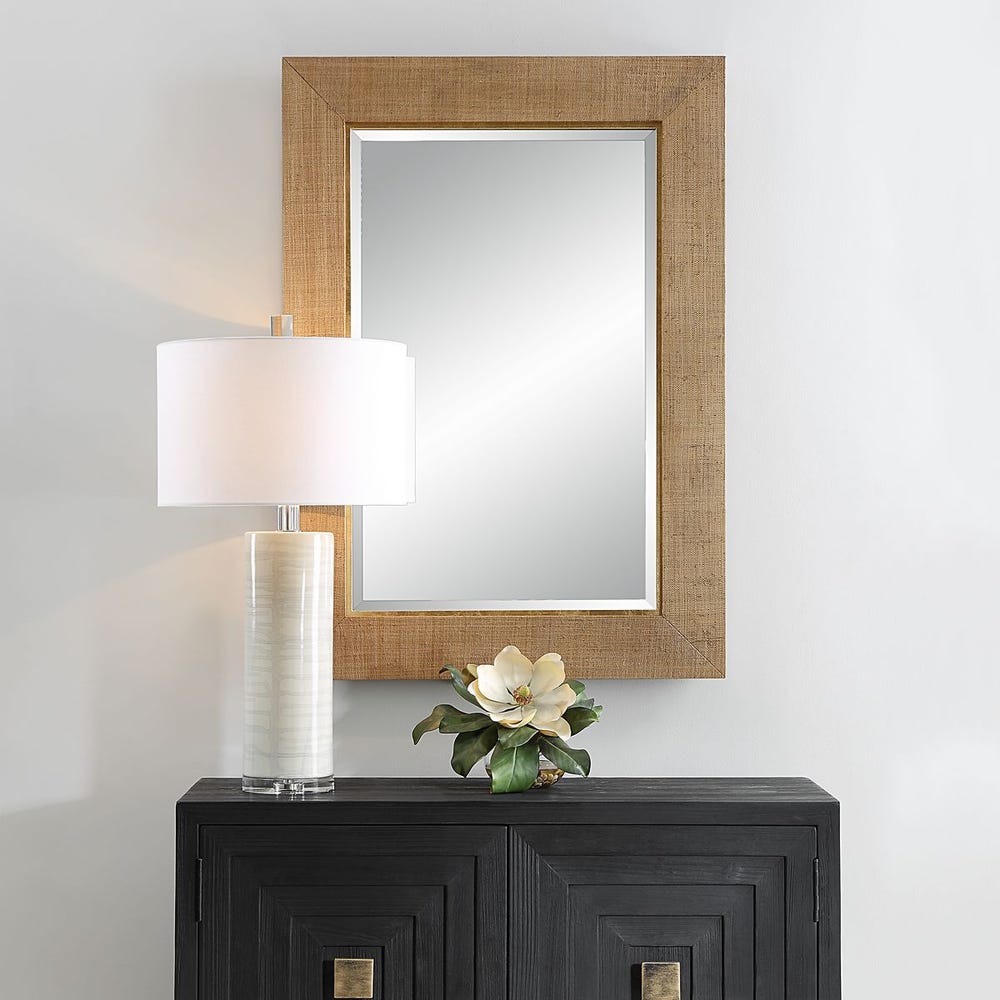 Uttermost Bungalow Solid Wood Frame Mirror - Image 1
