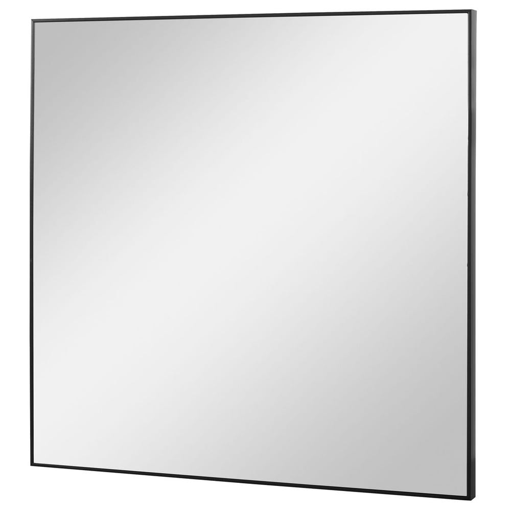 Uttermost Alexo Sleek Black Square Mirror - Image 3