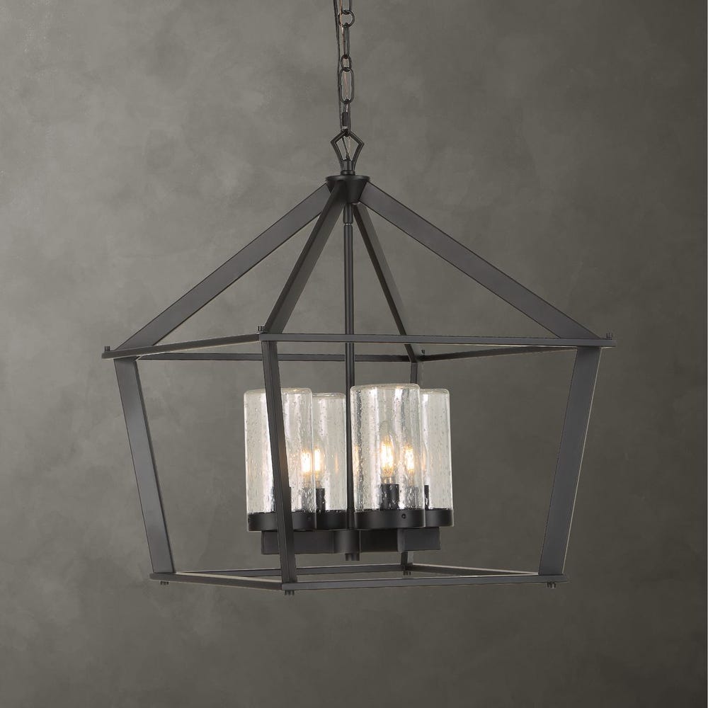 Uttermost Evanston 4 Light Pendant ~ Indoor And Outdoor Use