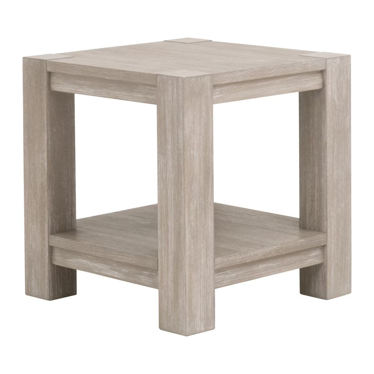 Essentials For Living Adler End Table ~ Natural Gray Acacia - Image 3