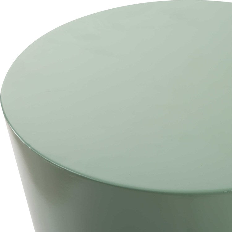 Uttermost Sabetha High Gloss Blue Round Drink Table - Image 3