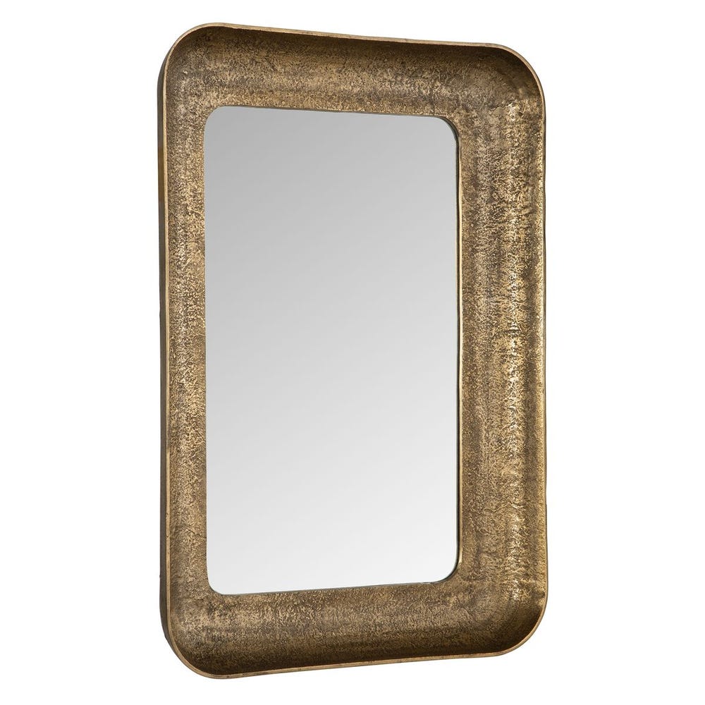 Uttermost Alvaro Antique Brass Mirror - Image 3