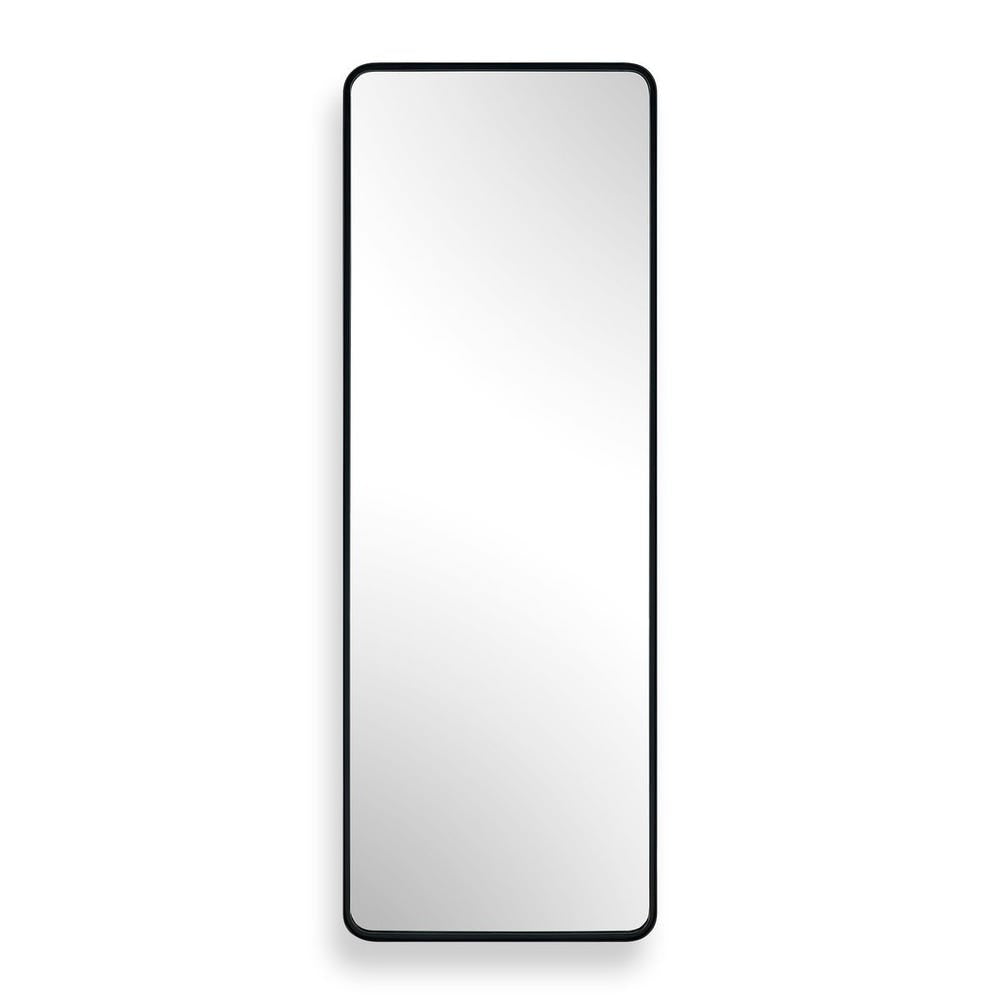 Casa Bella Living Satin Black Rectangular Mirror - Image 3
