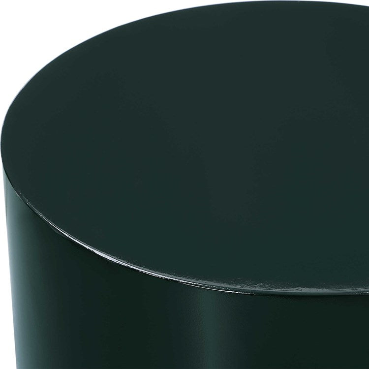 Uttermost Denison Forest Green Lacquer Accent Table - Image 3
