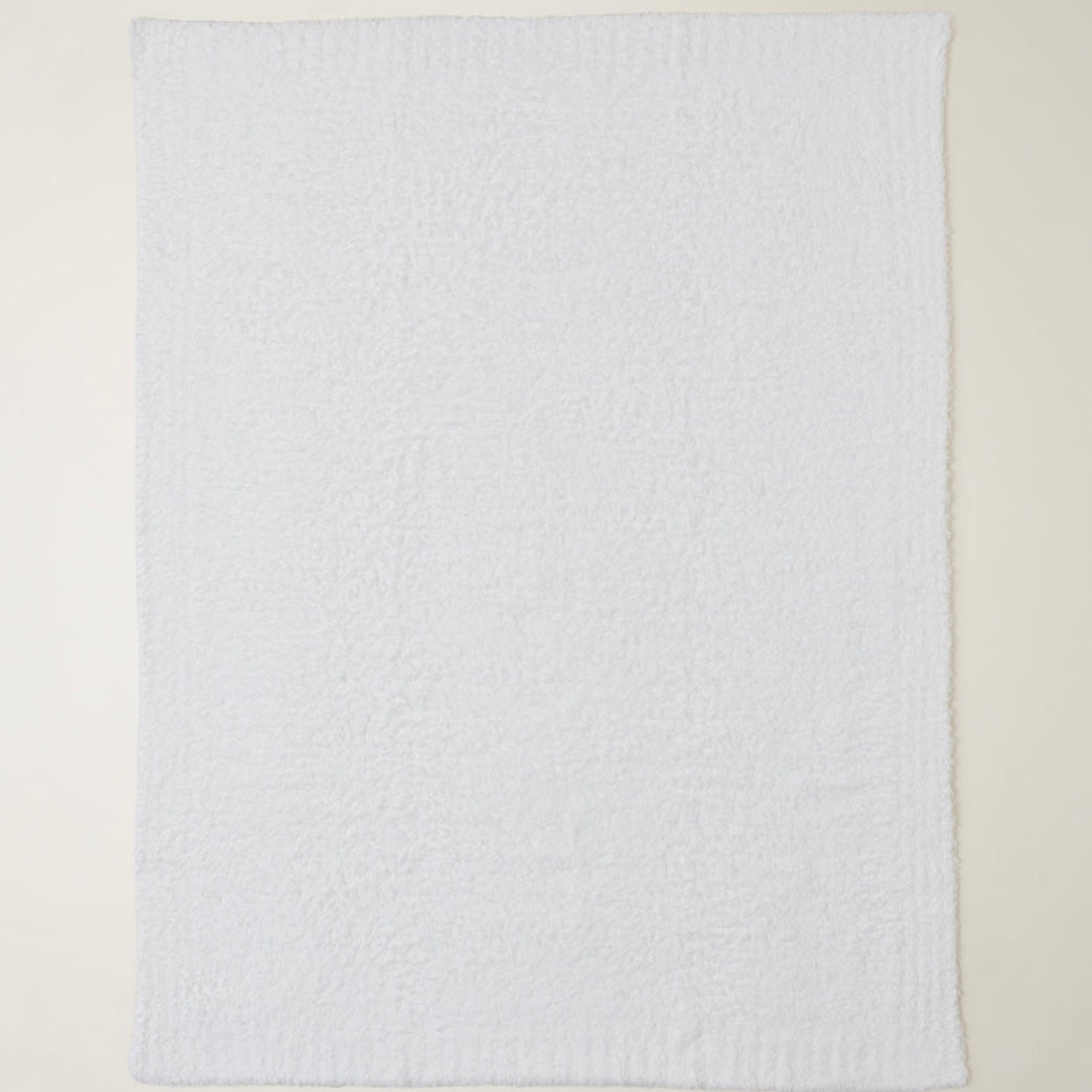 Barefoot Dreams CozyChic Stroller Baby Blanket ~ Pearl - Image 2
