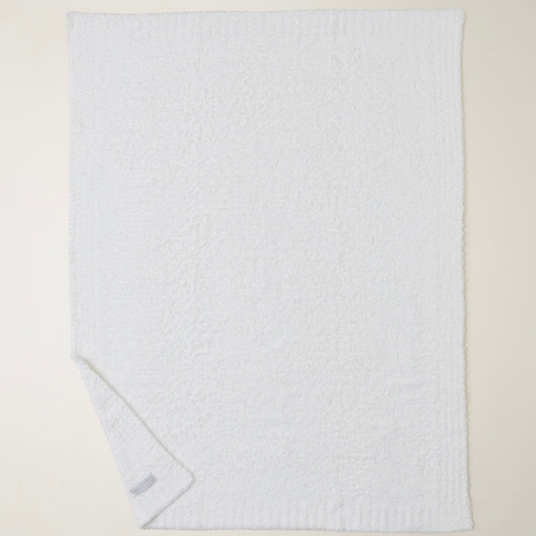 Barefoot Dreams CozyChic Stroller Baby Blanket ~ Pearl - Image 3