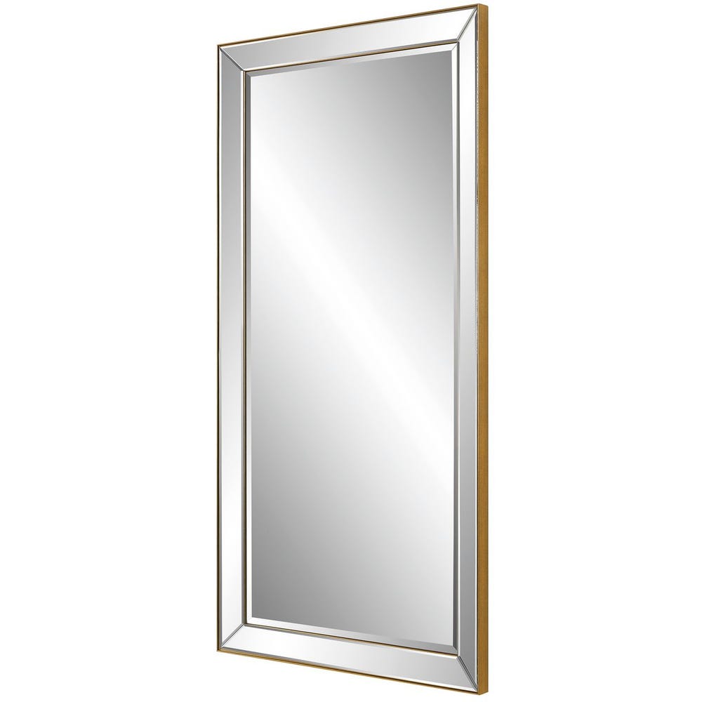 Uttermost Lytton Slim Gold Frame Mirror - Image 3