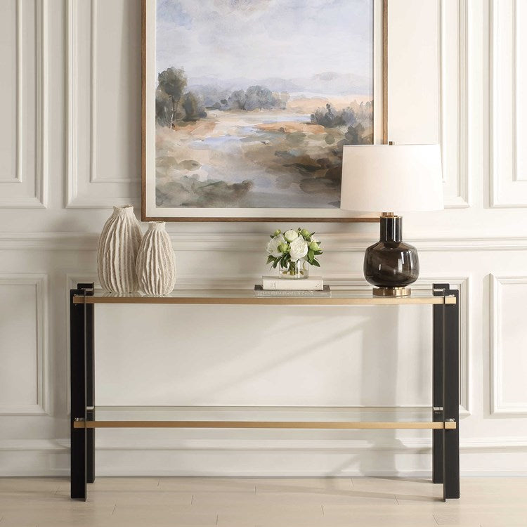 Uttermost Cunene Contemporary Console Table - Image 1