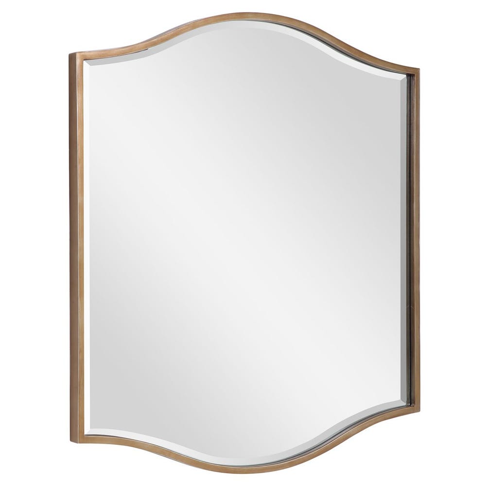 Uttermost Cerise Tradition Antique Gold Mirror - Image 3