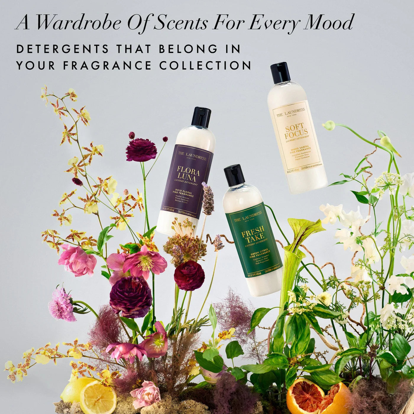 The Laundress indulgent Laundry Detergent Collection Trio ~ Fresh Take, Flora Luna & Soft Focus ~ IN-STORE PURCHASE ONLY - Image 2
