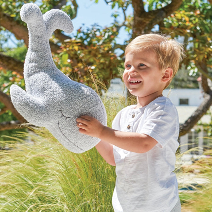 Barefoot Dreams CozyChic Whale Buddie ~ Baby Plushie - Image 3