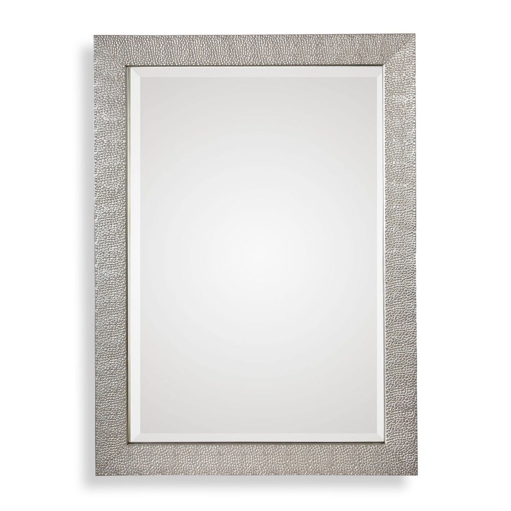 Uttermost Porcius Textured Antiqued Silver Mirror - Image 2
