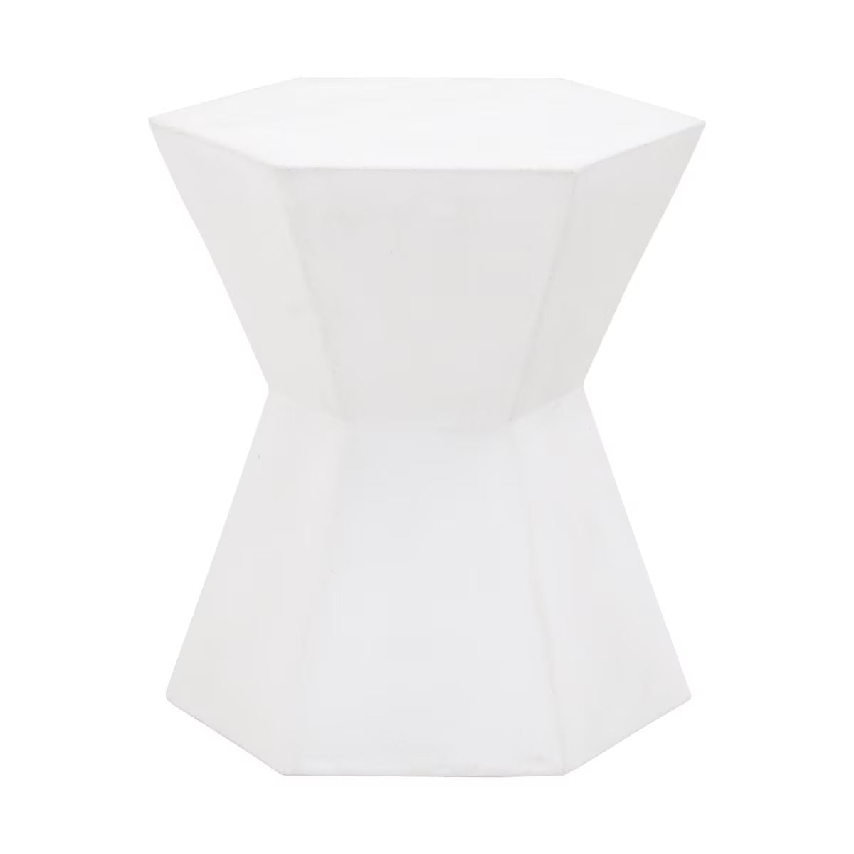 Essentials For Living Bento Accent Table~ Ivory Concrete - Image 3