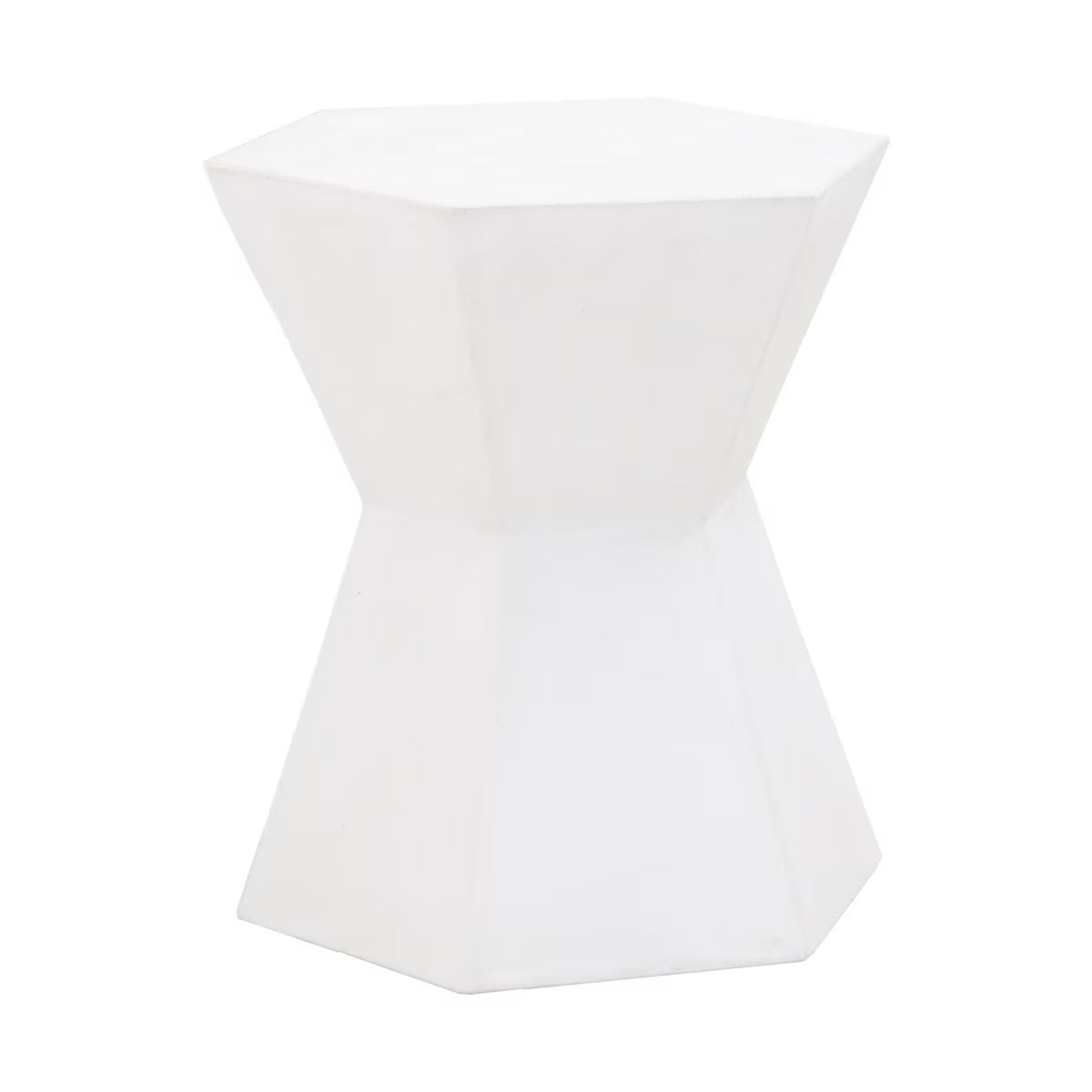 Essentials For Living Bento Accent Table~ Ivory Concrete - Image 2