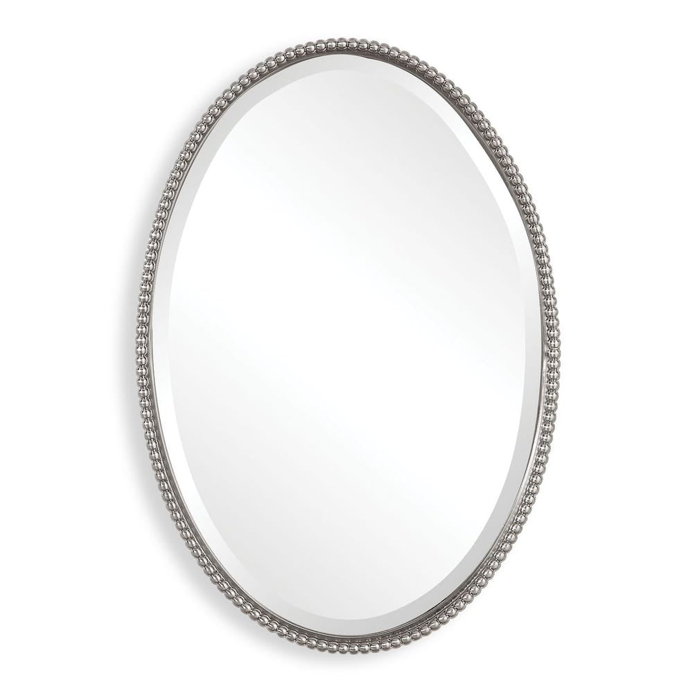 Uttermost Sherise Brushed Nickel Mirror - Image 3