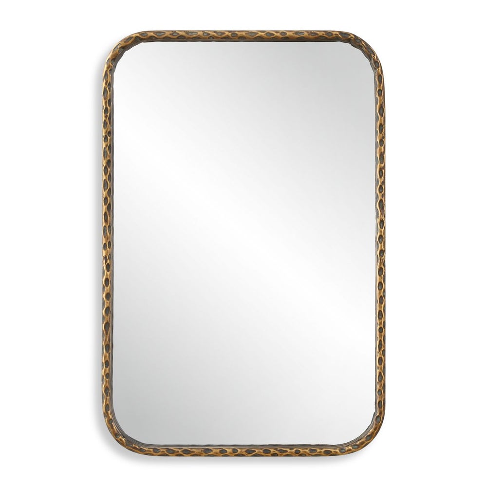 Uttermost A Little Knotty Aged Bronze Vanity Mirror - Image 3