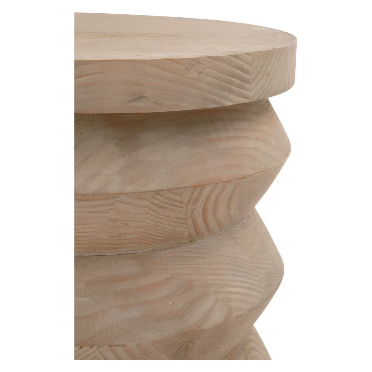Essentials For Living Pier Accent Table~ Smoke Gray Pine - Image 3