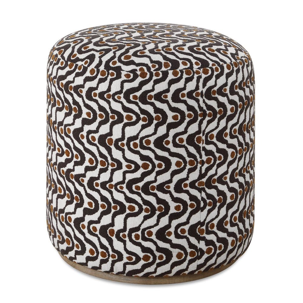 Uttermost Cas Espresso Ottoman - Image 2