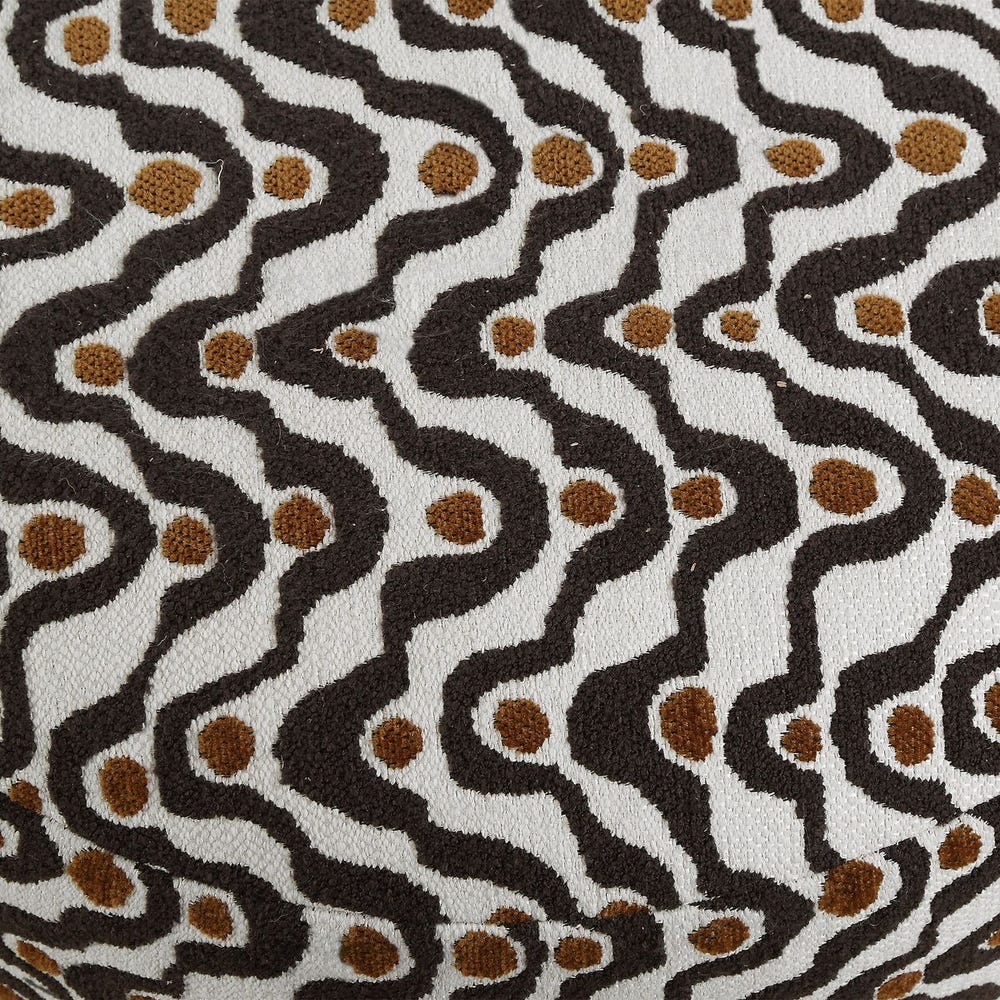 Uttermost Cas Espresso Ottoman - Image 3