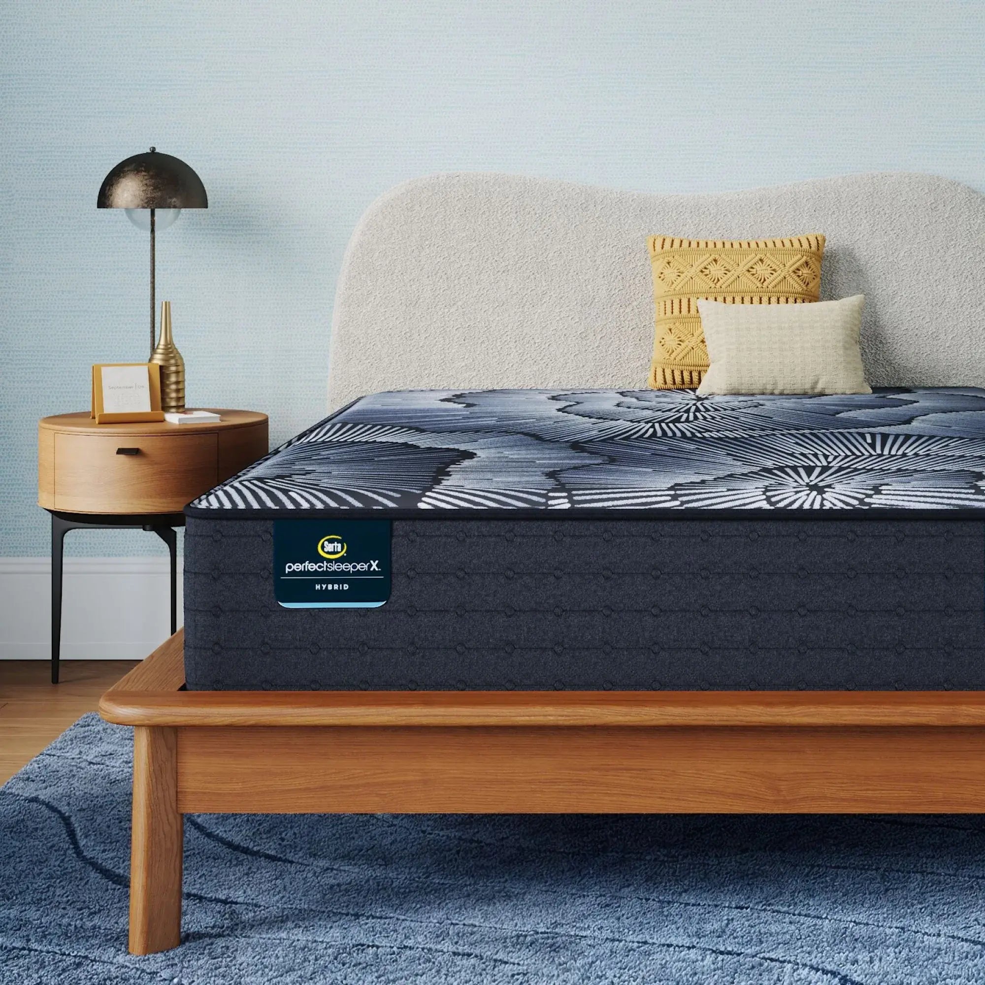 Serta Perfect Sleeper X Hybrid Kendall Mattress Level One Plush ~ Available in Twin XL, Full, Queen, King and Cal King Sizes - Image 1