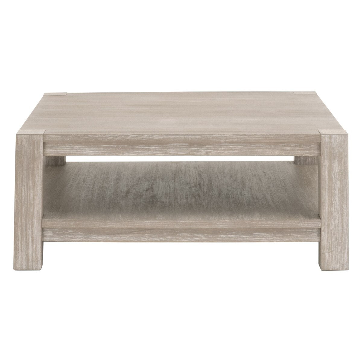 Essentials For Living Adler Square Coffee Table ~ Natural Gray Acacia - Image 1