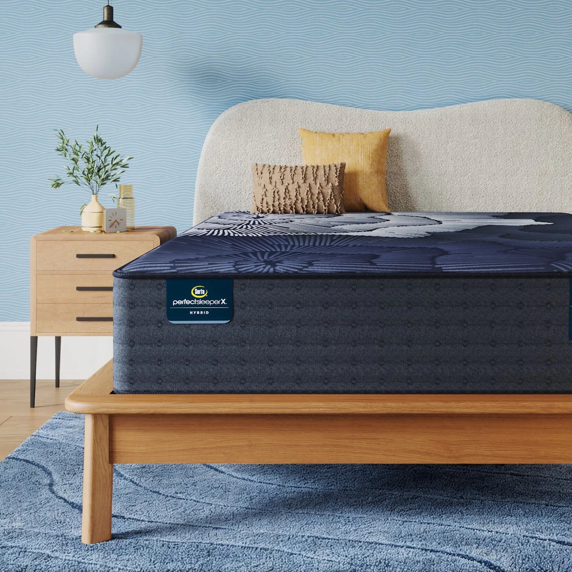 Serta Perfect Sleeper X Hybrid Prescott Mattress Level Two Plush ~ Available in Twin XL, Full, Queen, King and Cal King Sizes - Image 1