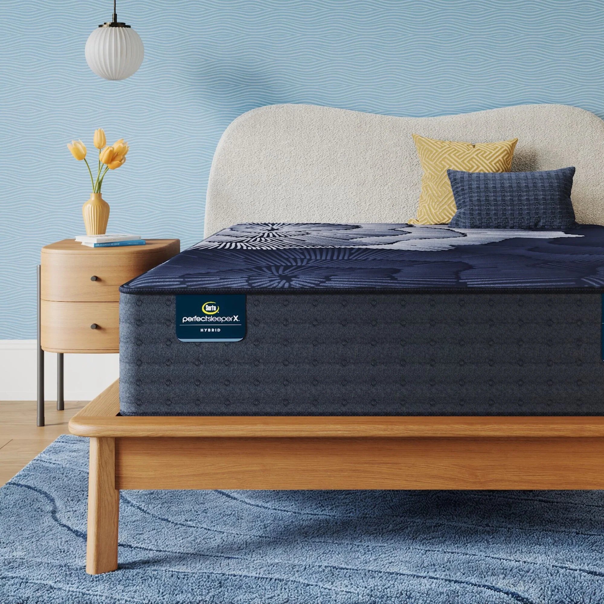 Serta Perfect Sleeper X Hybrid Prescott Mattress Level Two Medium Firm ~ Available in Twin XL, Full, Queen, King and Cal King Sizes - Image 1