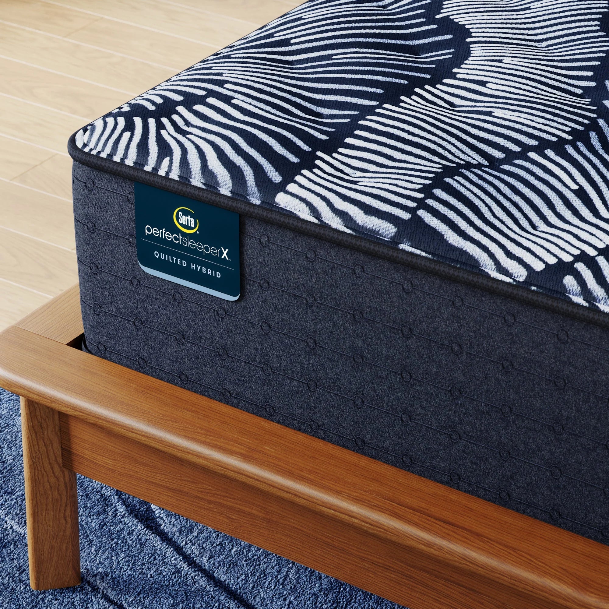 Serta Perfect Sleeper X Quilted Hybrid Knox Mattress Level One Plush ~ Available in Twin XL, Full, Queen, King and Cal King Sizes - Image 2