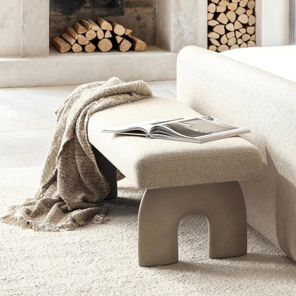 Bernhardt Loft Antibes Collection Upholstered Bench - Image 1