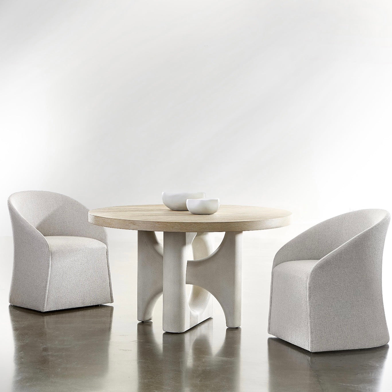 Bernhardt Loft Antibes Collection Round Dining Table - Image 2