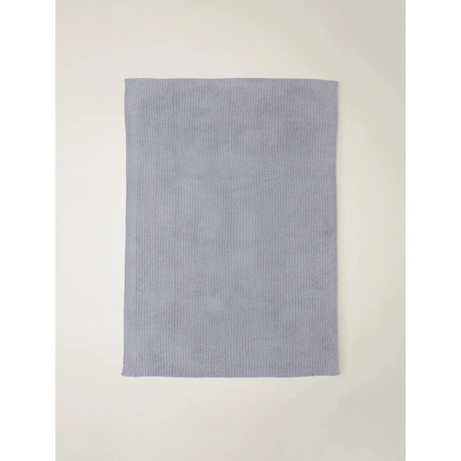 Barefoot Dreams CozyChic Dove Gray Ribbed Throw Blanket - Image 3