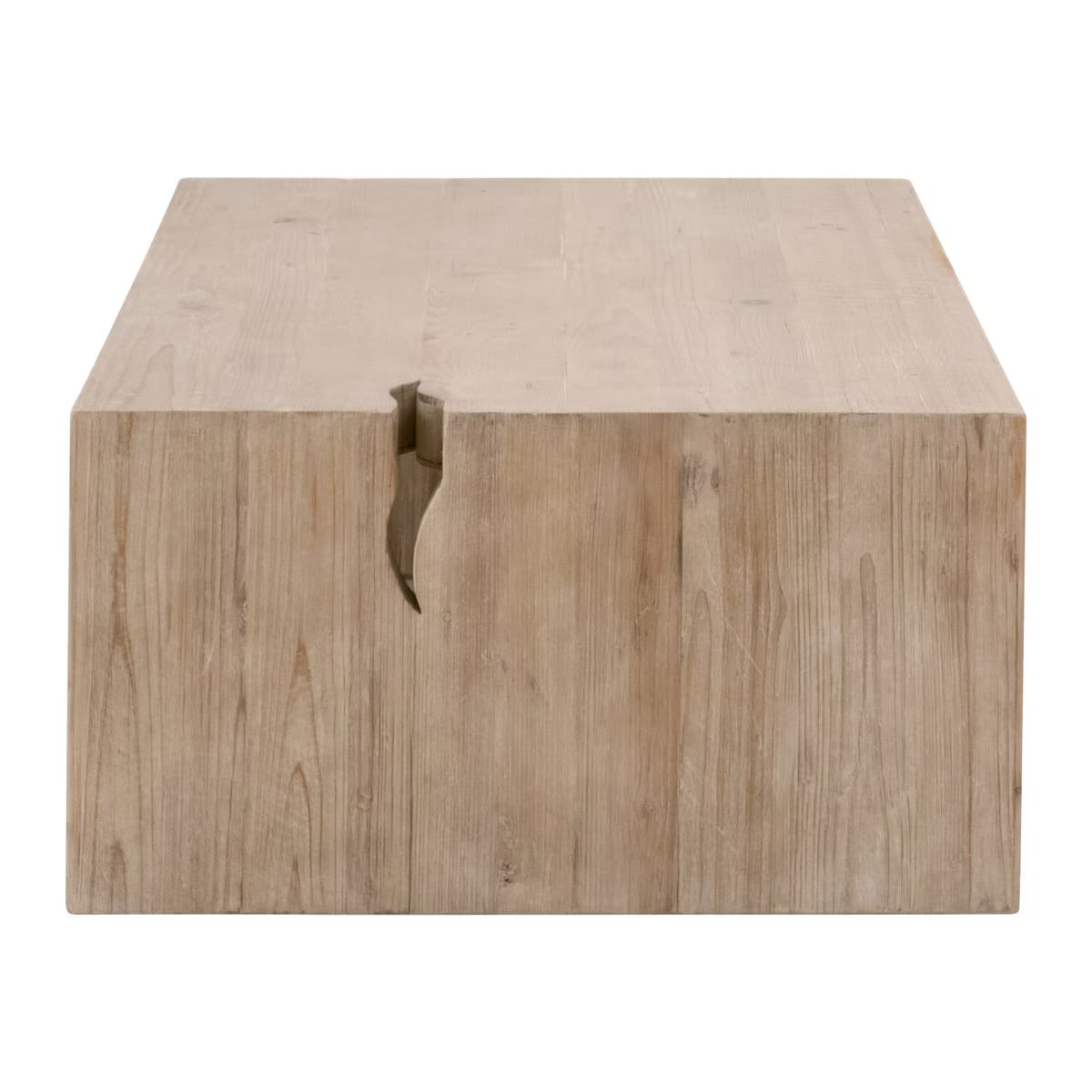Essentials For Living Reed Coffee Table ~ Smoke Gray Pine - Image 3