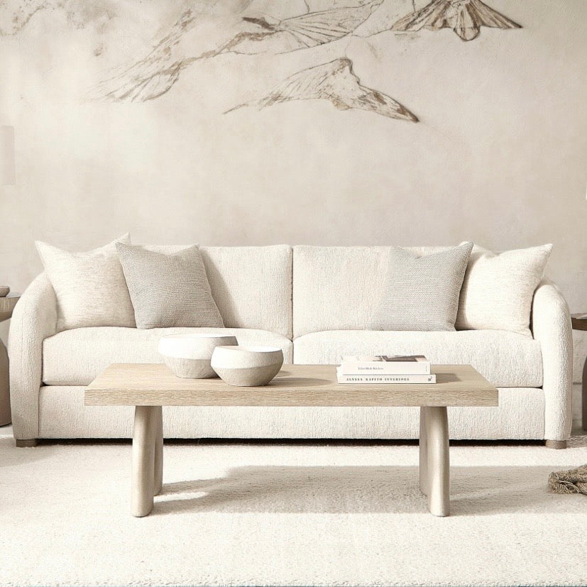 Bernhardt Loft Antibes Collection Modern Organic Rectangular Cocktail Table - Image 2