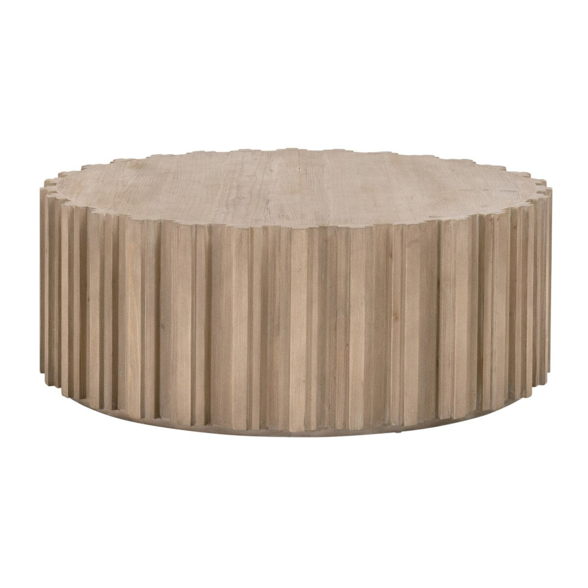 Essentials For Living Roma Coffee Table ~ Smoke Gray Pine - Image 1