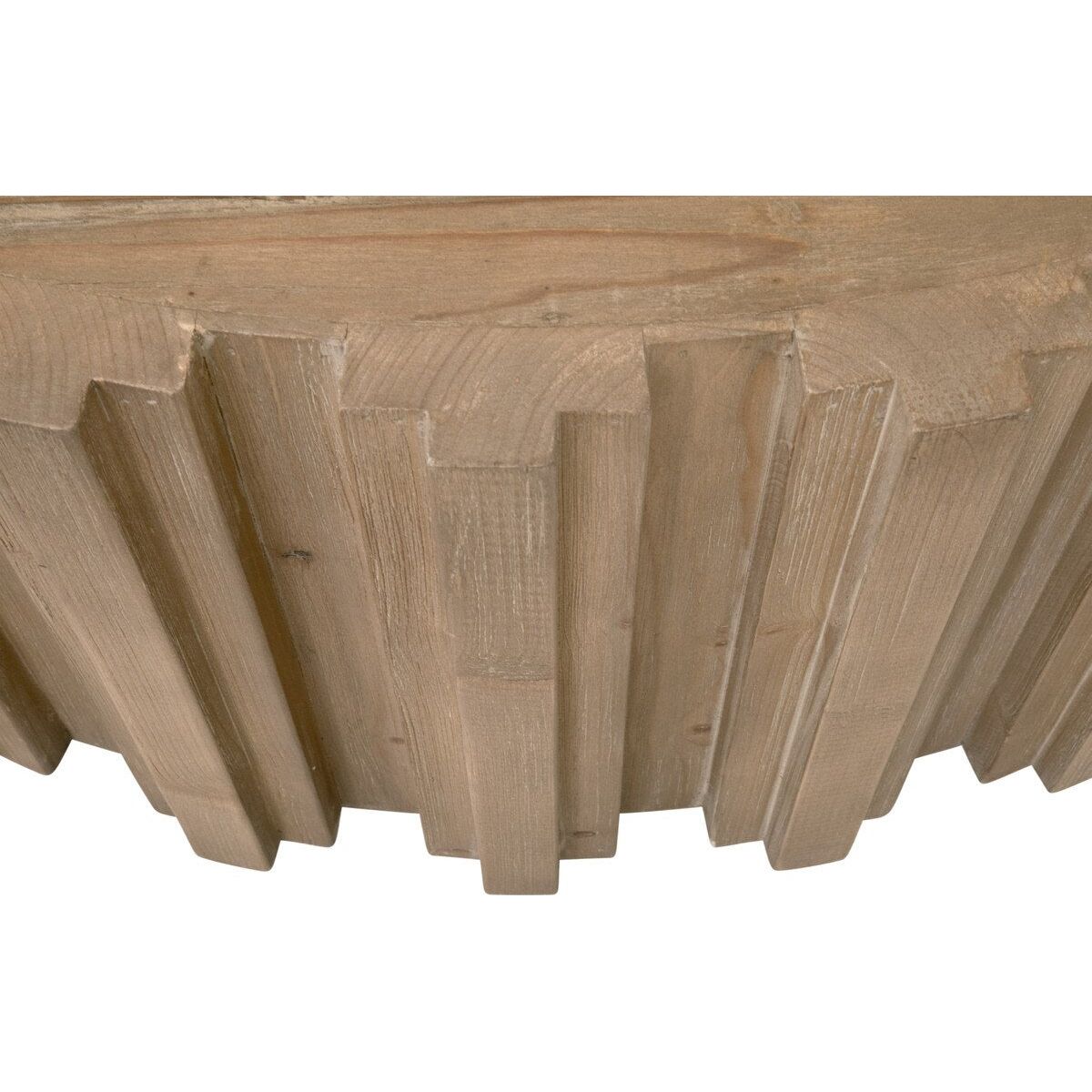 Essentials For Living Roma Coffee Table ~ Smoke Gray Pine - Image 3
