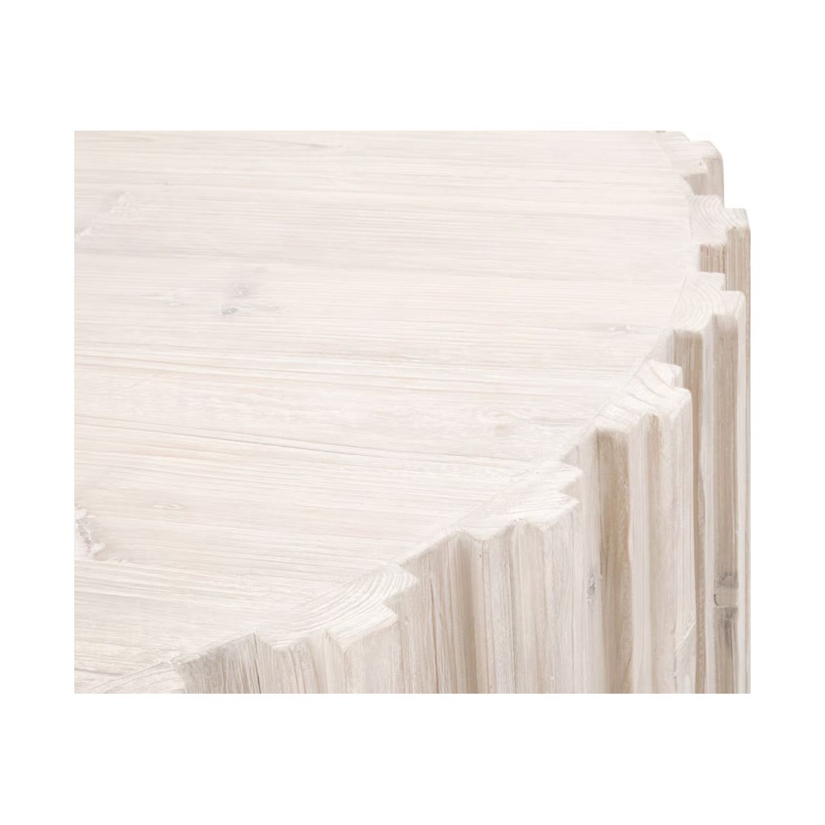 Essentials For Living Roma Coffee Table ~ White Wash Pine - Image 3