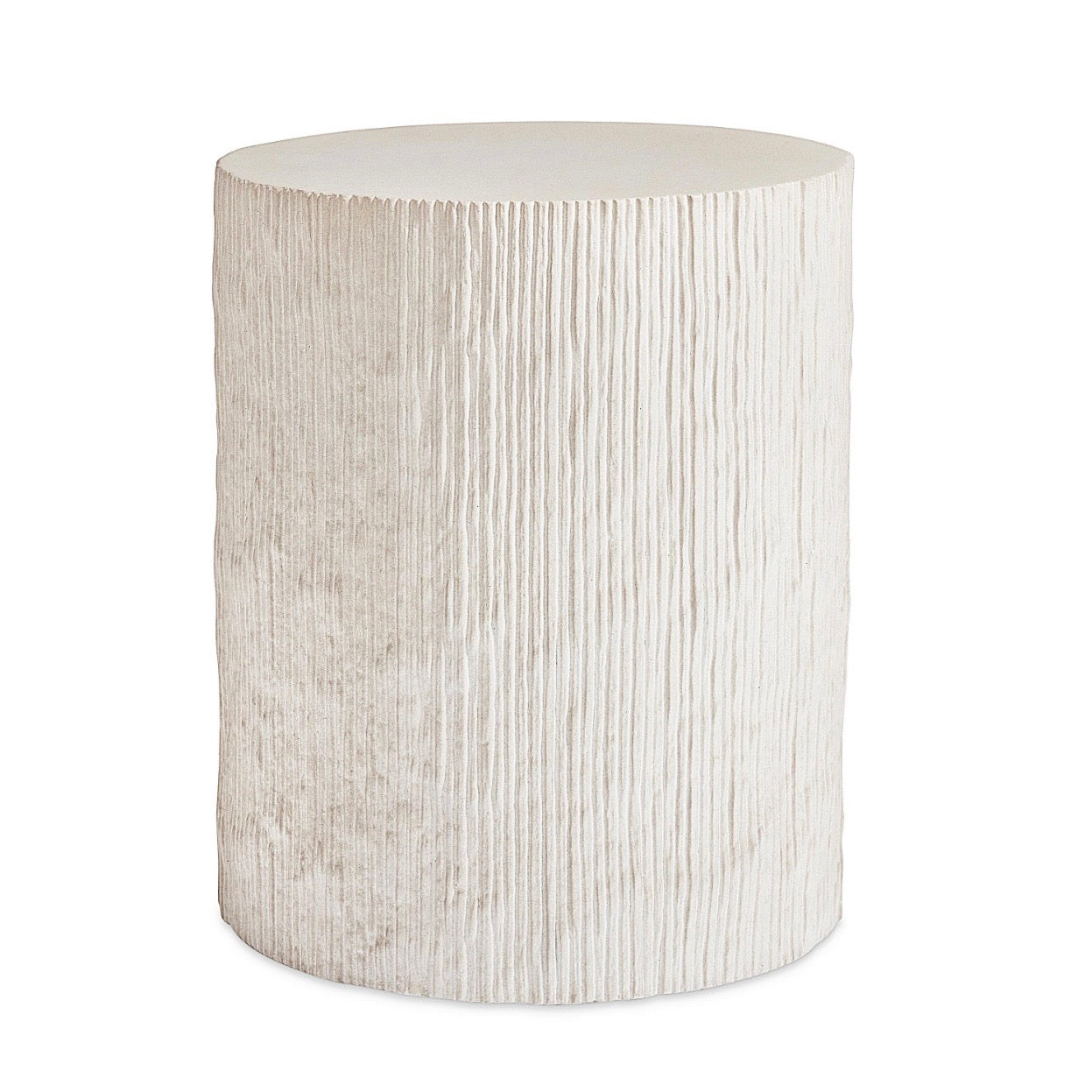 Bernhardt Loft Antibes Collection Textured Round Accent Table - Image 3