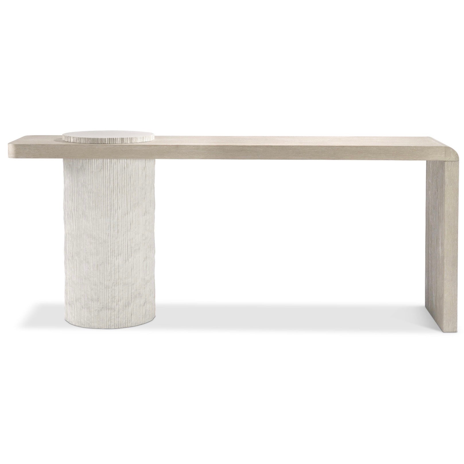 Bernhardt Loft Antibes Collection Waterfall Console Table - Image 3
