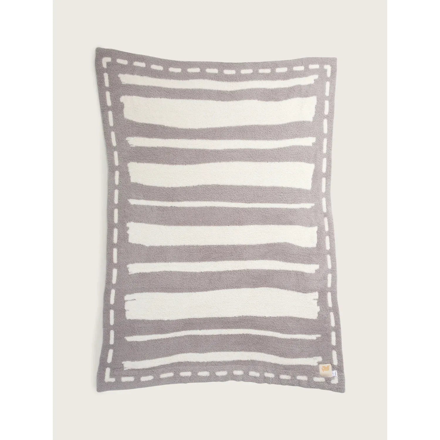 Barefoot Dreams CozyChic Covered in Prayer Throw Blanket ~ Cream and Linen Trust the Journey - Image 2