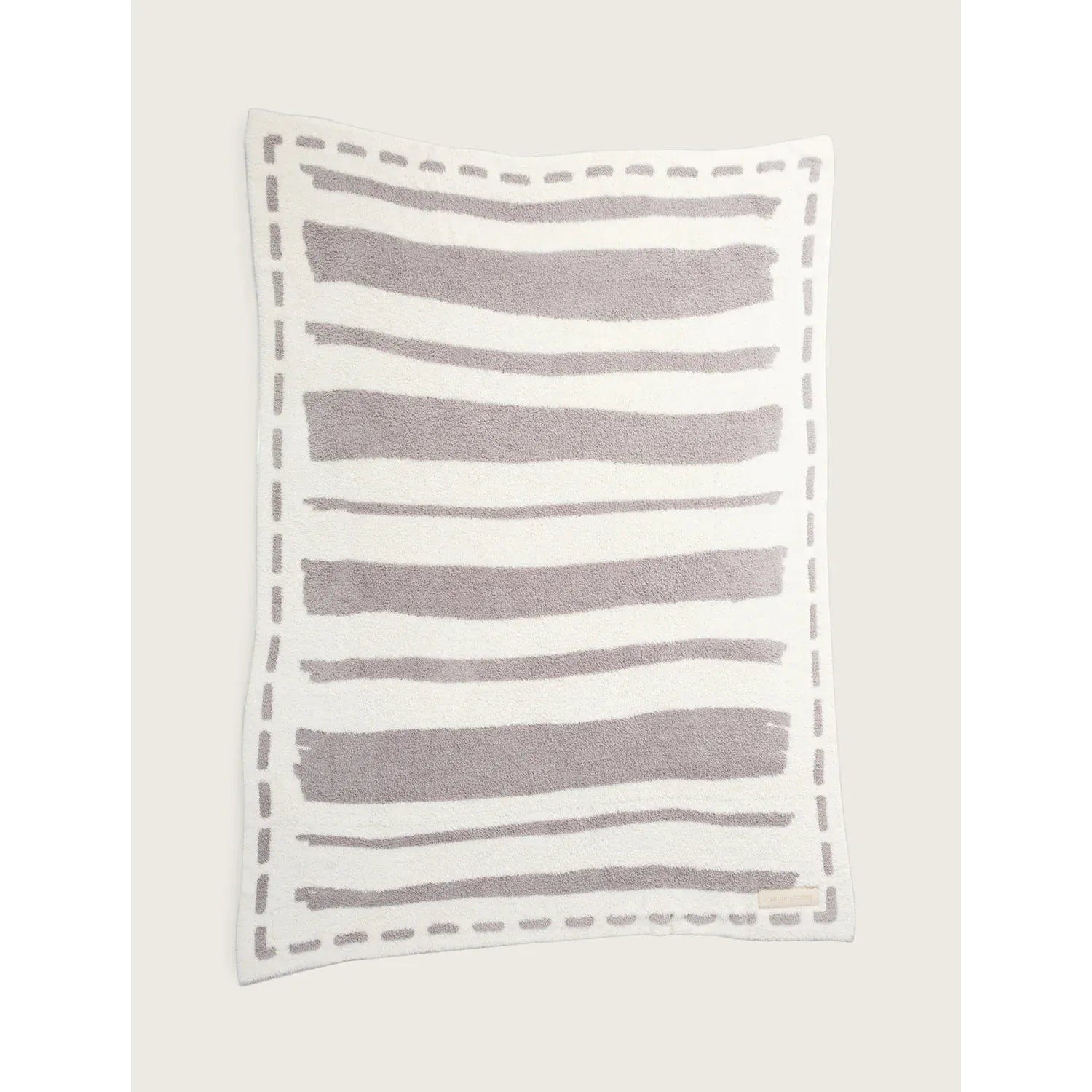 Barefoot Dreams CozyChic Covered in Prayer Throw Blanket ~ Cream and Linen Trust the Journey - Image 3