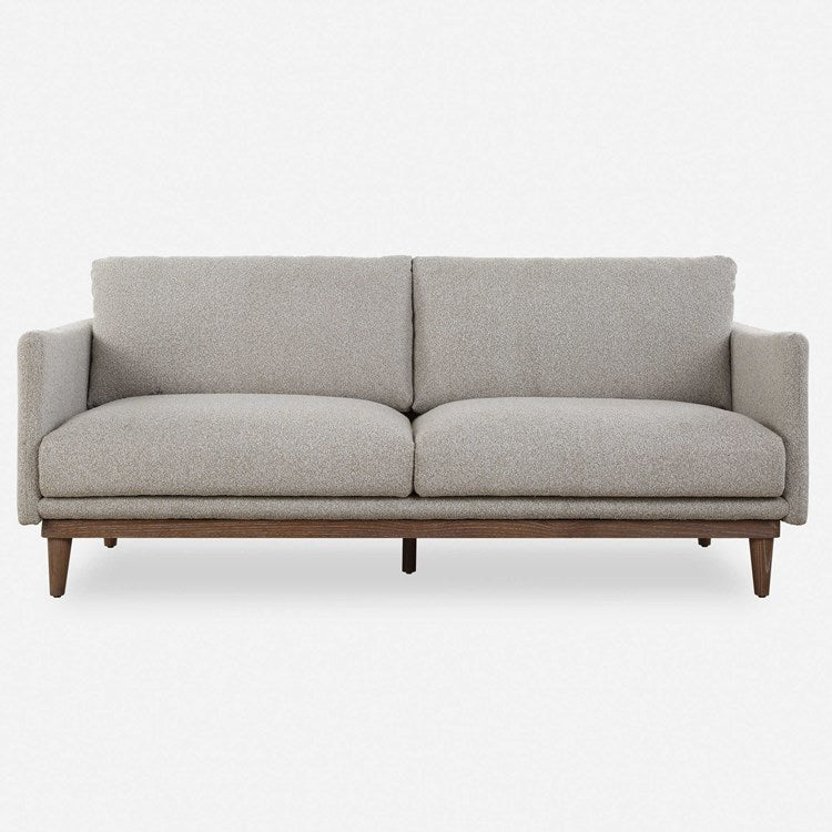 Uttermost Freefall Toasty Beige Unholstered Fabric Modern Sofa - Image 2