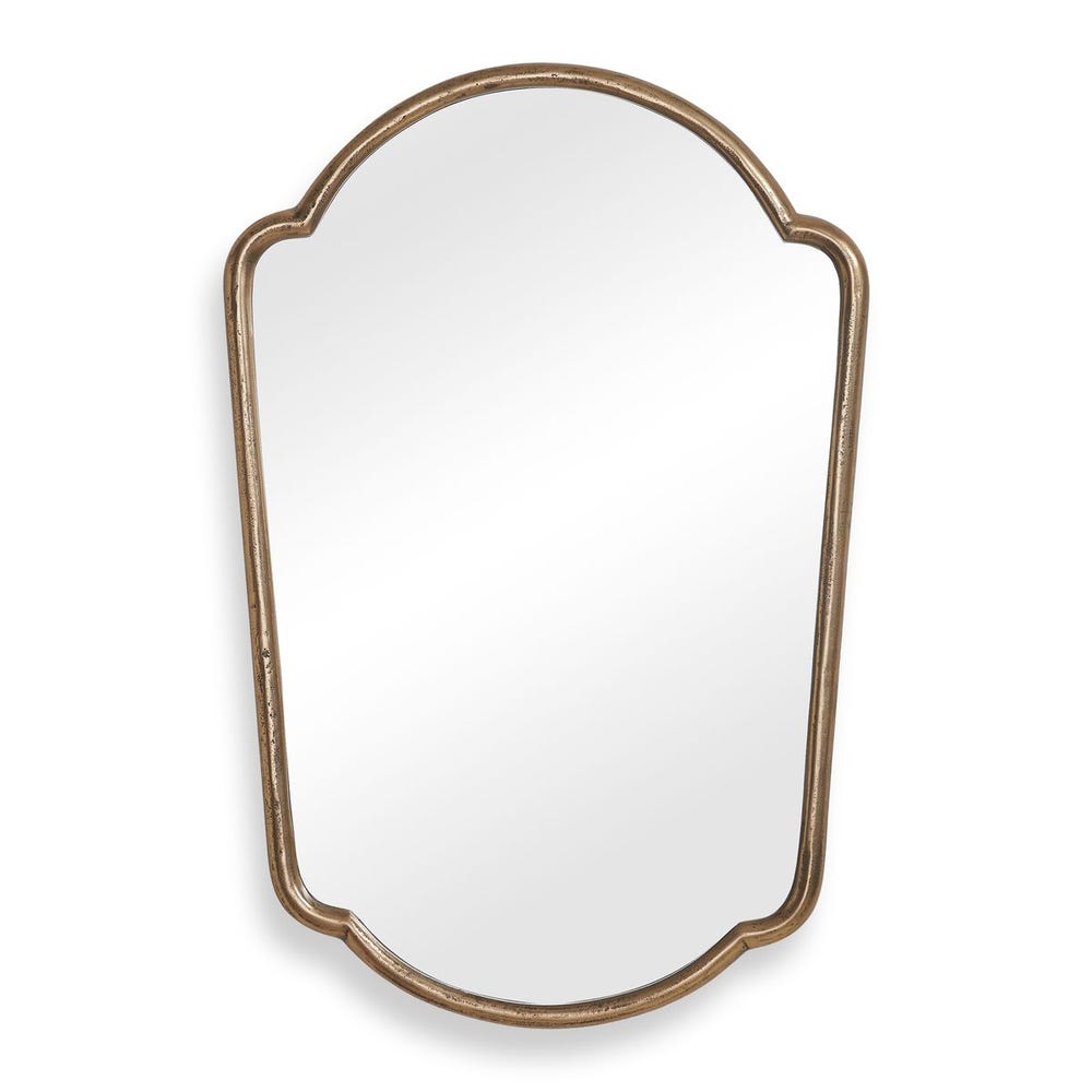 Uttermost Naomi Antique Brass Mirror - Image 2