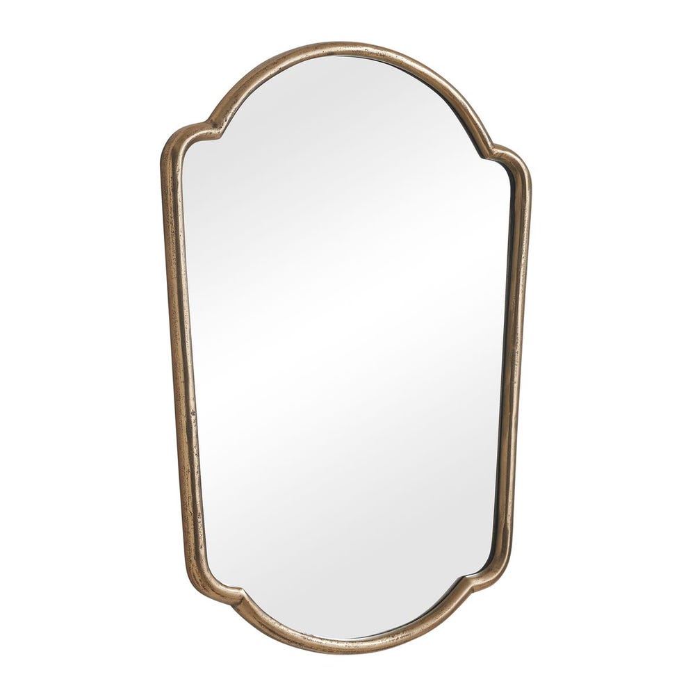 Uttermost Naomi Antique Brass Mirror - Image 3