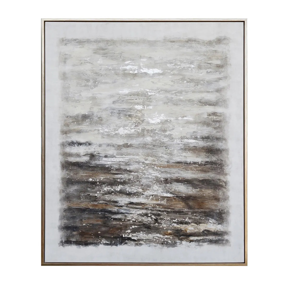 Crestview Collection Harding Waves At Sea Wall Art - Image 1