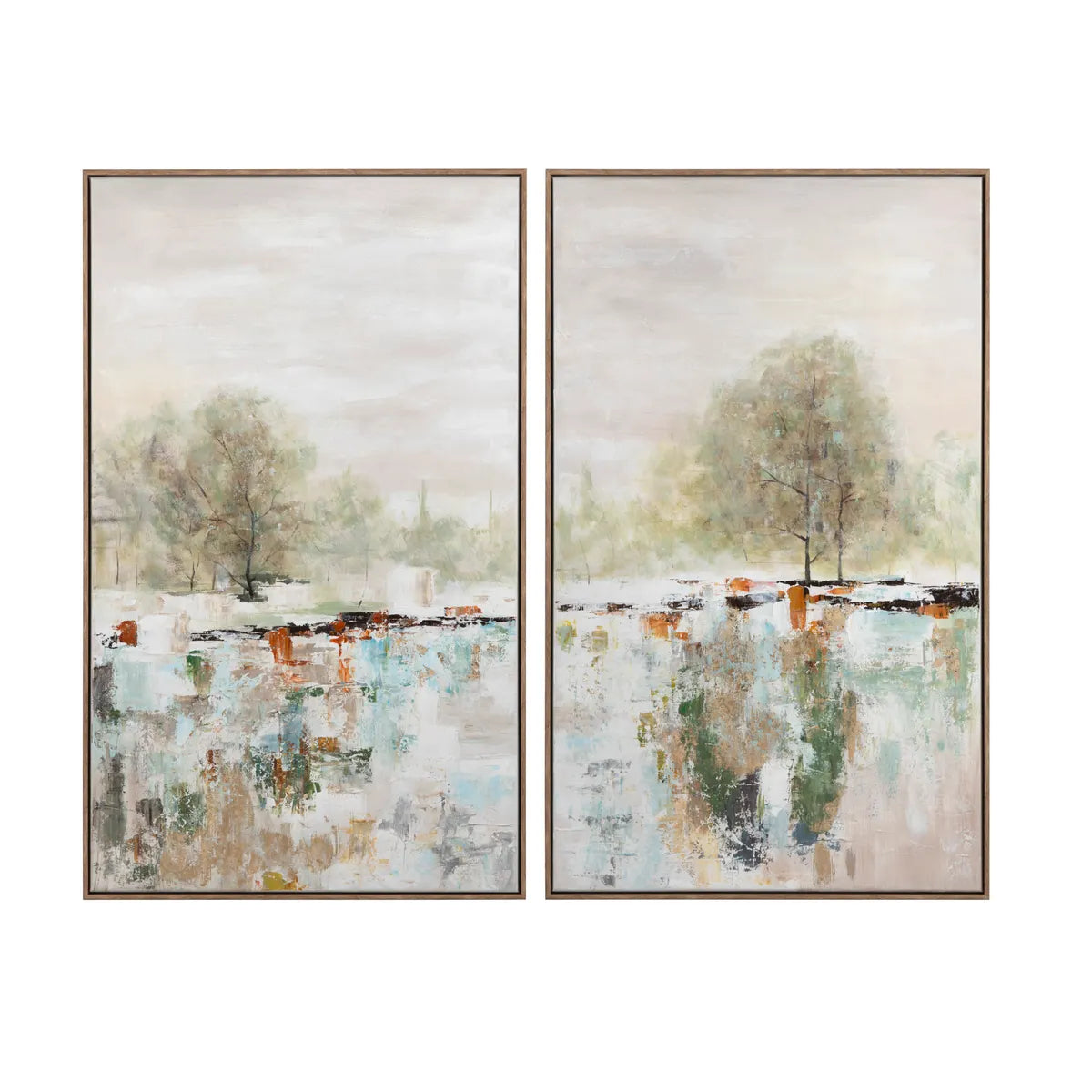 Crestview Collection Echoes Of Nature Wall Art ~ Set Of 2 - Image 1