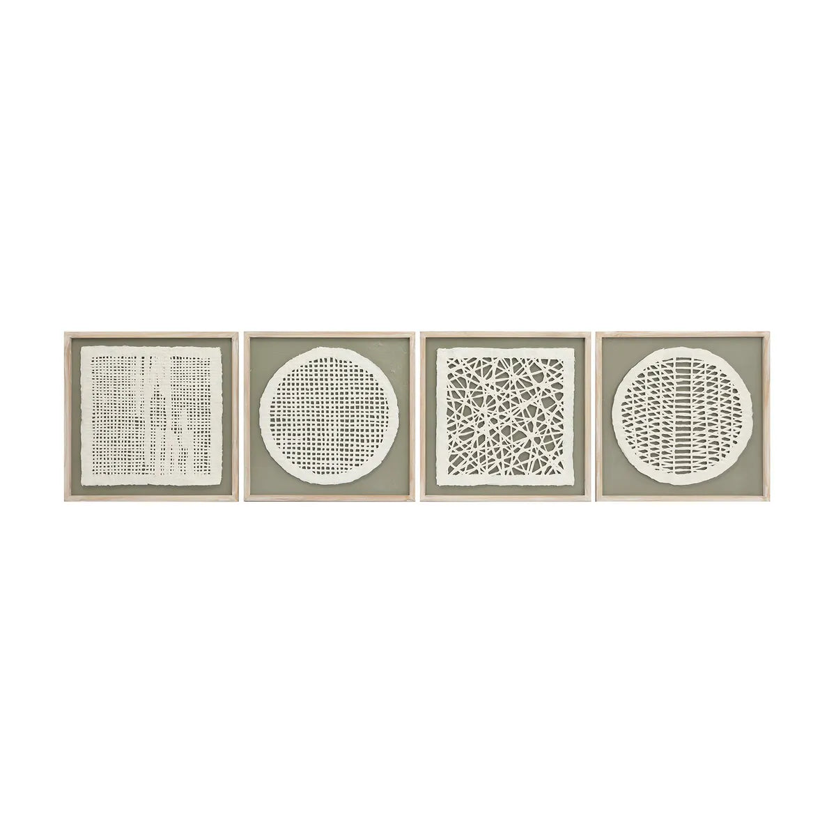 Crestview Collection Lillian Wall Art ~ Set Of 4 - Image 1