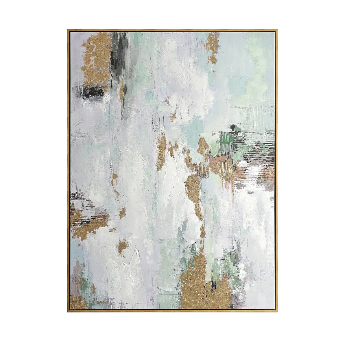 Crestview Collection Wilkes Abstract Canvas Painting Wall Art - Image 2
